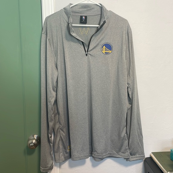 Brand new with tag, Golden State Warriors half zip up men’s shirt in large - Picture 1 of 4